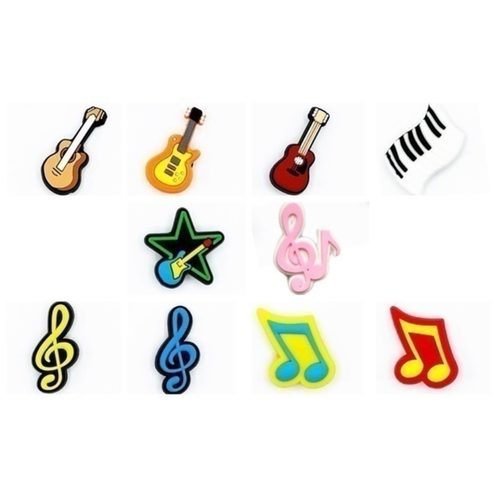 Musical Instruments Shoe Charms for Crocs - Picture 1 of 1